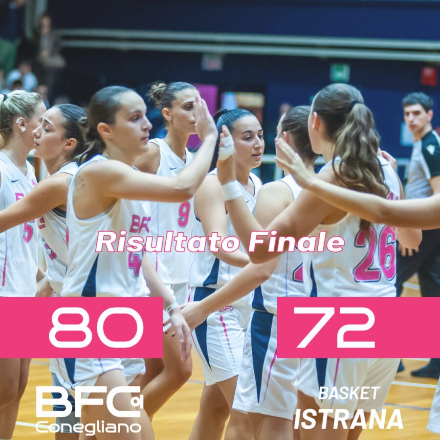SERIE B FEMMINILE 1a GIORNATA – GIRONE DI ANDATA BFC 80 – 72 ISTRANA