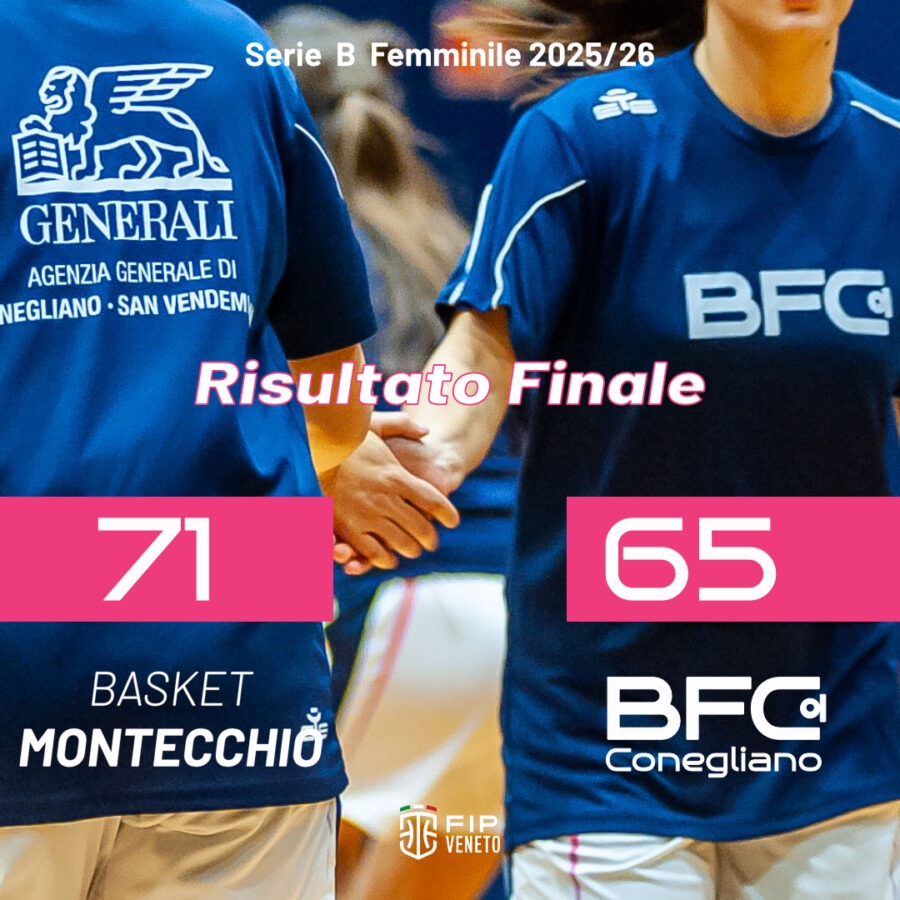 SERIE B FEMMINILE | 13a GIORNATA DI ANDATA | MONTECCHIO 71 – 65 BFC