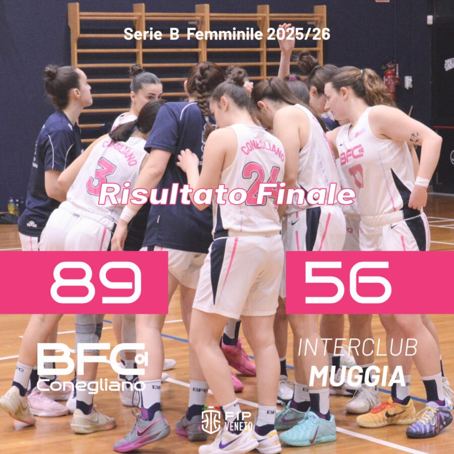SERIE B FEMMINILE | 9a GIORNATA DI RITORNO | BFC 89 – 56 MUGGIA