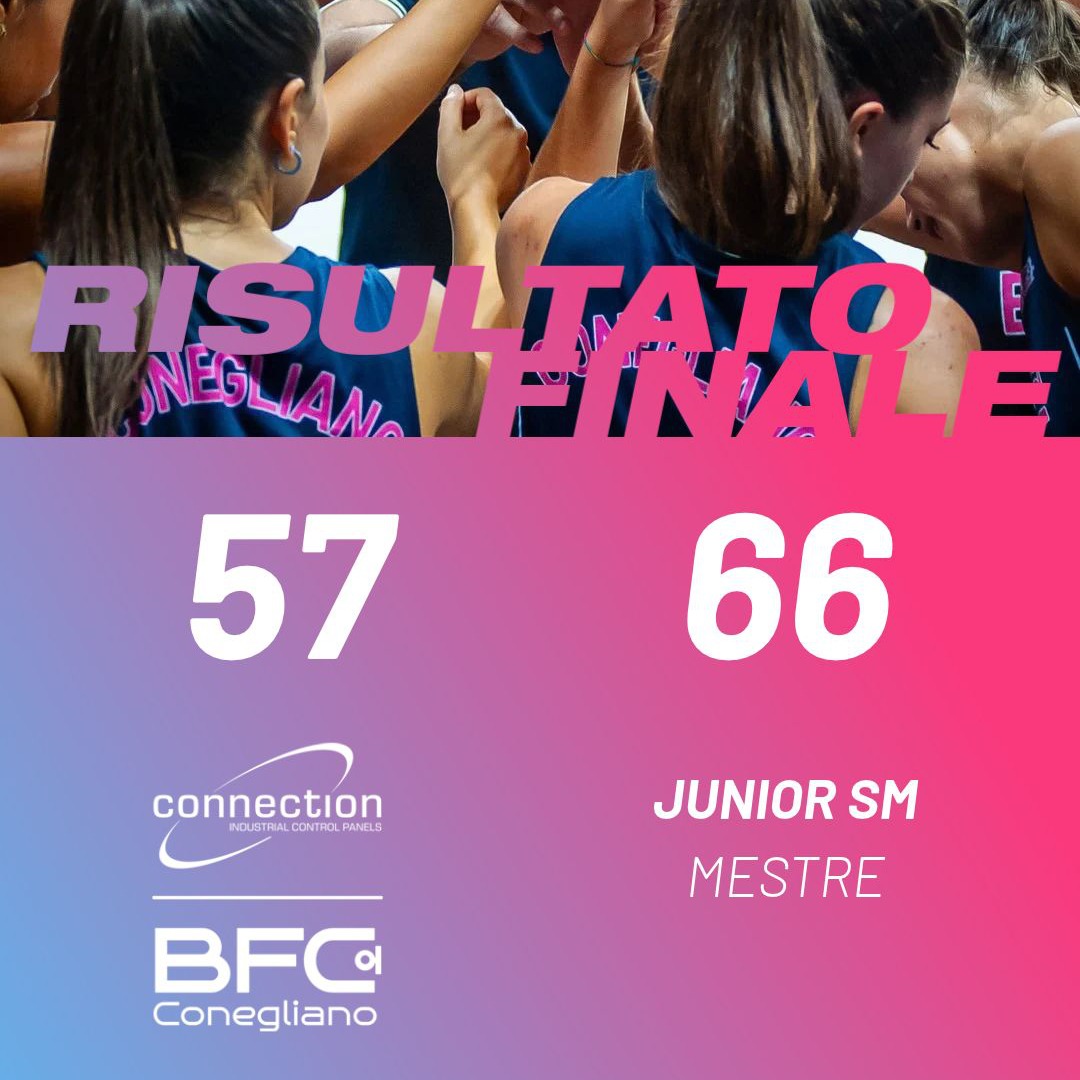 SERIE B FEMMINILE | 1a GIORNATA DI ANDATA | BFC 57 – 66 JUNIOR SM MESTRE - BFC Basket femminile
