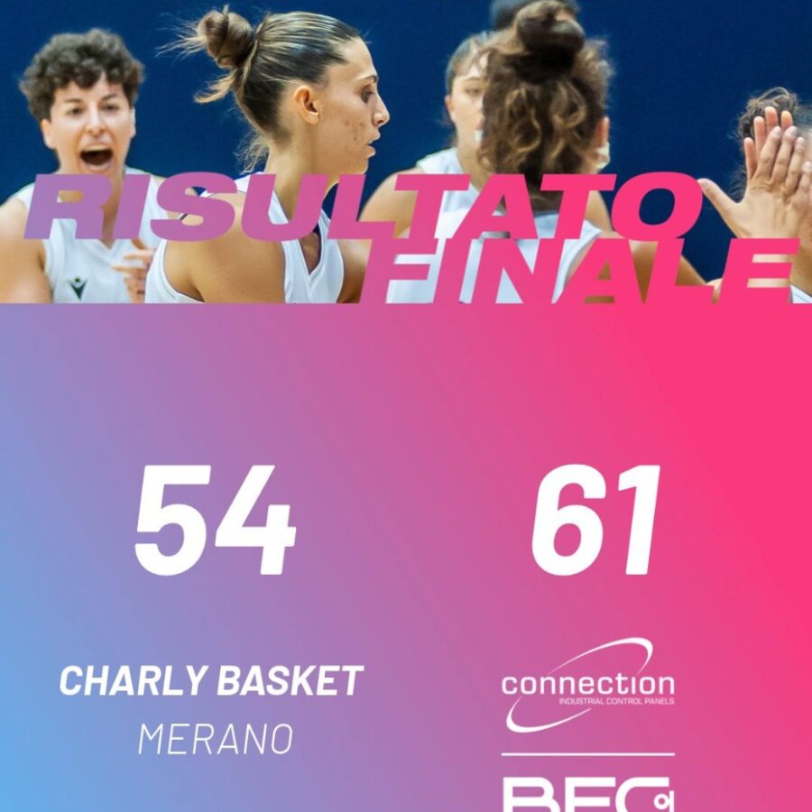 SERIE B FEMMINILE | 2a GIORNATA DI ANDATA | CHARLY BASKET 54 – 61 CONNECTION BFC
