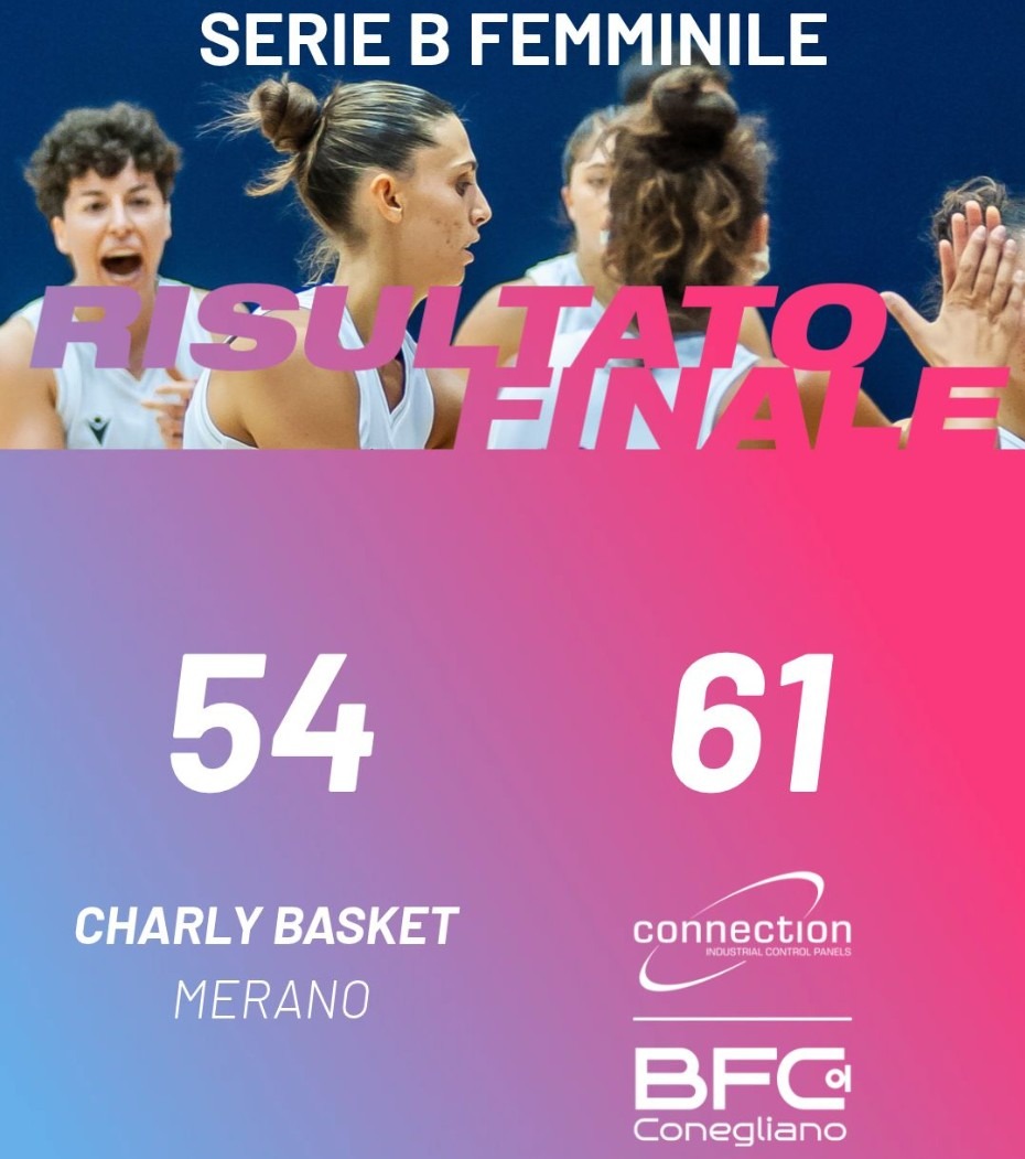 SERIE B FEMMINILE | 2a GIORNATA DI ANDATA | CHARLY BASKET 54 – 61 CONNECTION BFC - BFC Basket femminile